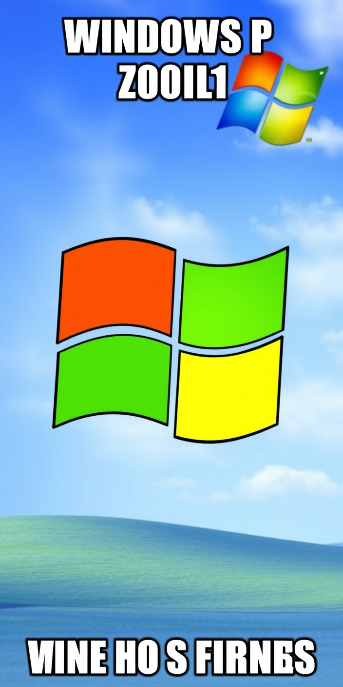 Windows xp  meme 3 Phone Wallpaper