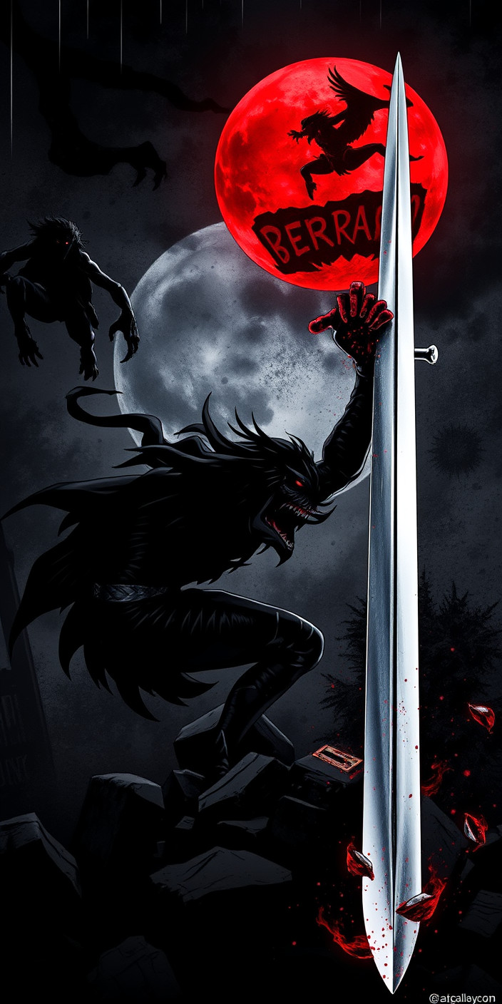 Berserk 7 Phone Wallpaper