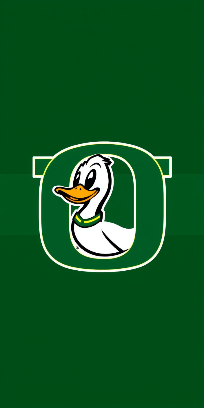 Oregon ducks 2 Phone Wallpaper