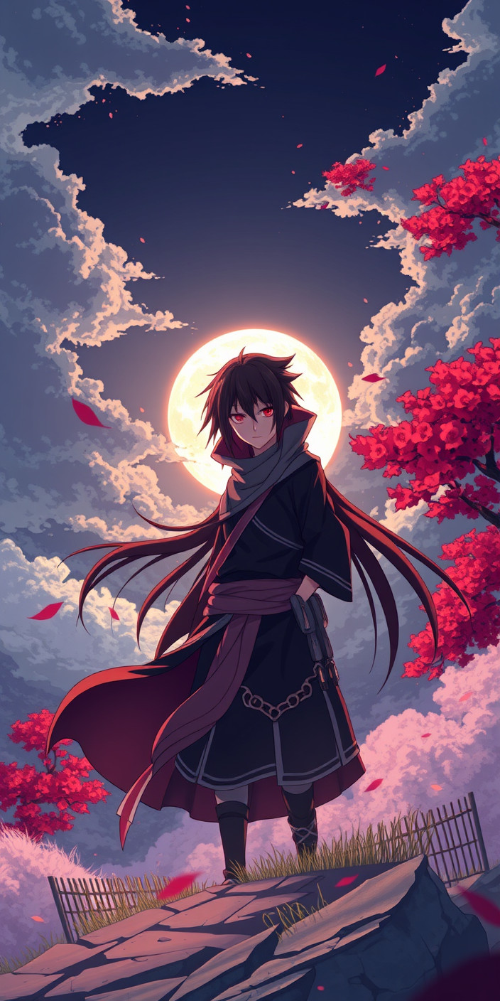 Itachi 8 Phone Wallpaper