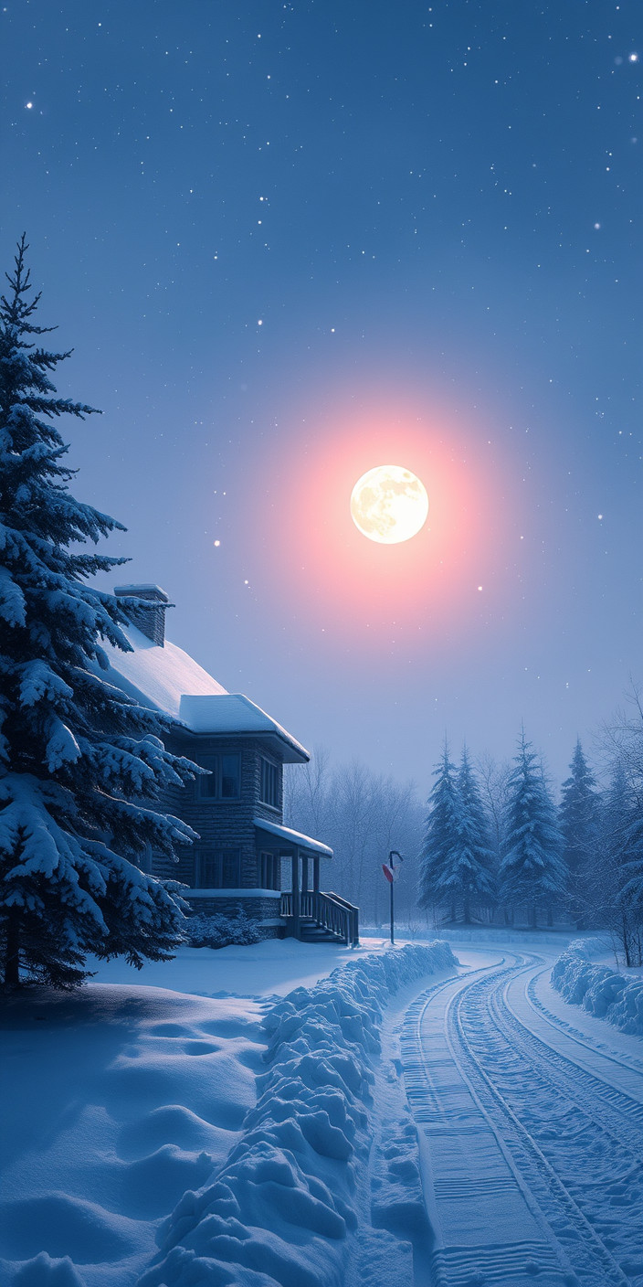 Winter solstice 2 Phone Wallpaper