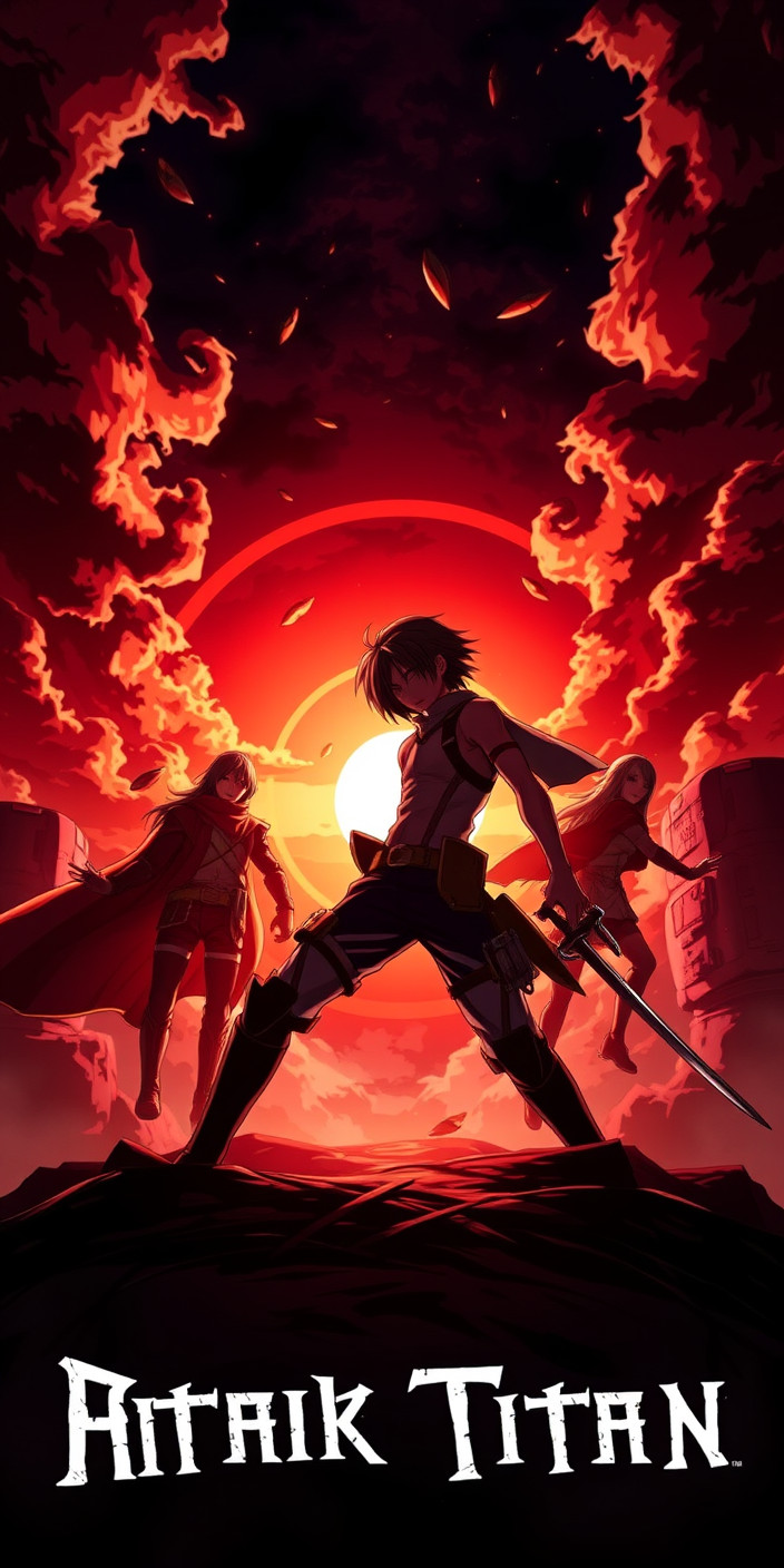 Attack on titan 11 Phone Wallpaper