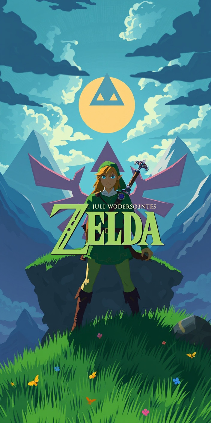 Zelda botw 9 Phone Wallpaper