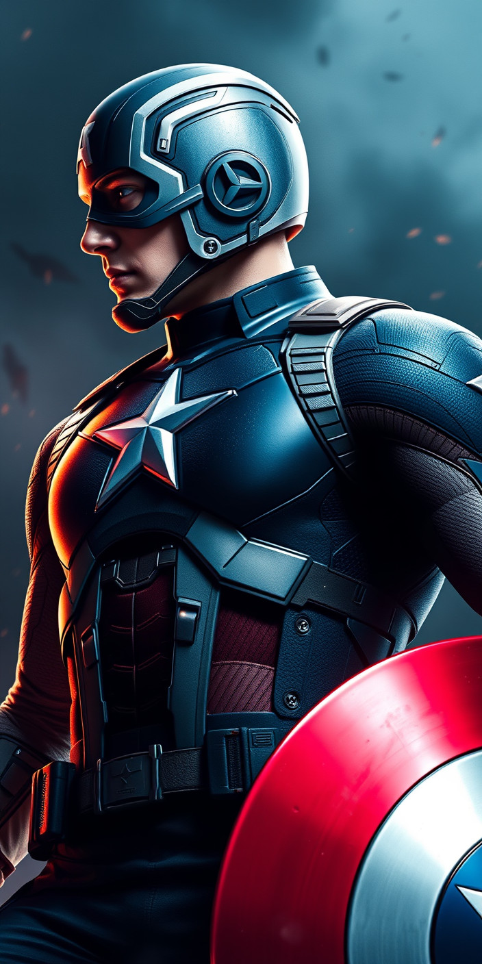 Captain america  4k 4 Phone Wallpaper