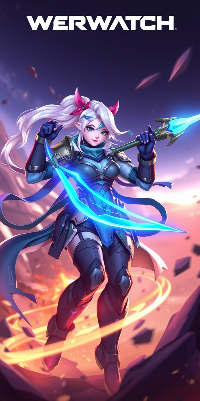 Ashe  overwatch 1 Phone Wallpaper