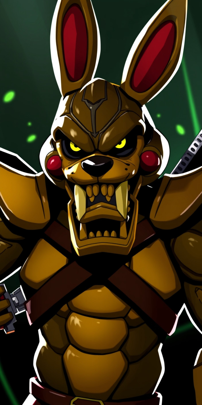 Springtrap 6 Phone Wallpaper