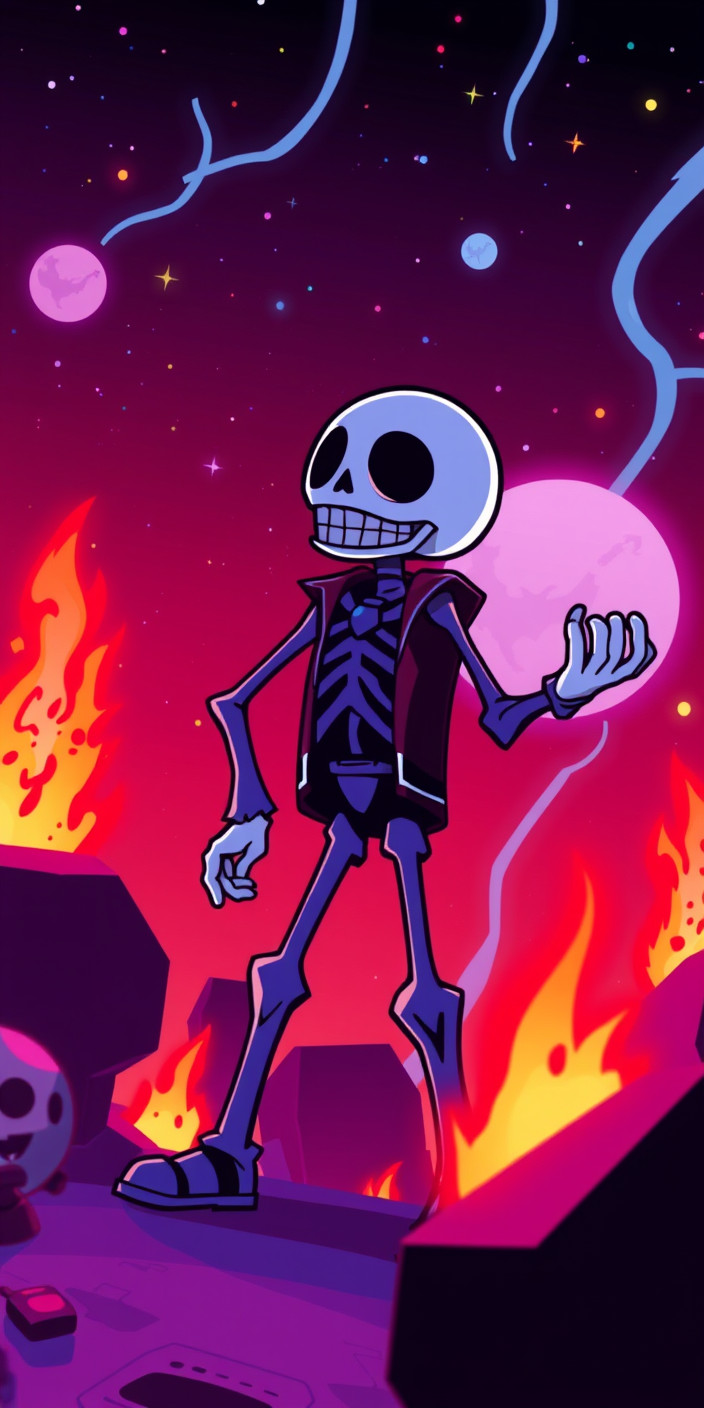 Sans undertale 10 Phone Wallpaper