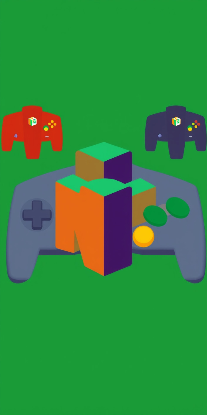 Nintendo 64 1 Phone Wallpaper