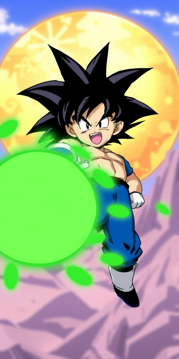 Dbs broly 3 Phone Wallpaper