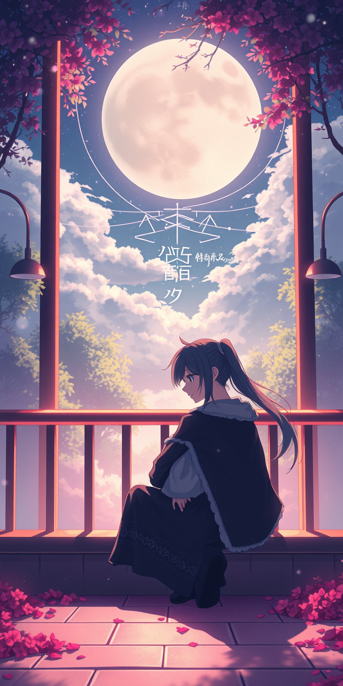 Aesthetic anime 2 Phone Wallpaper