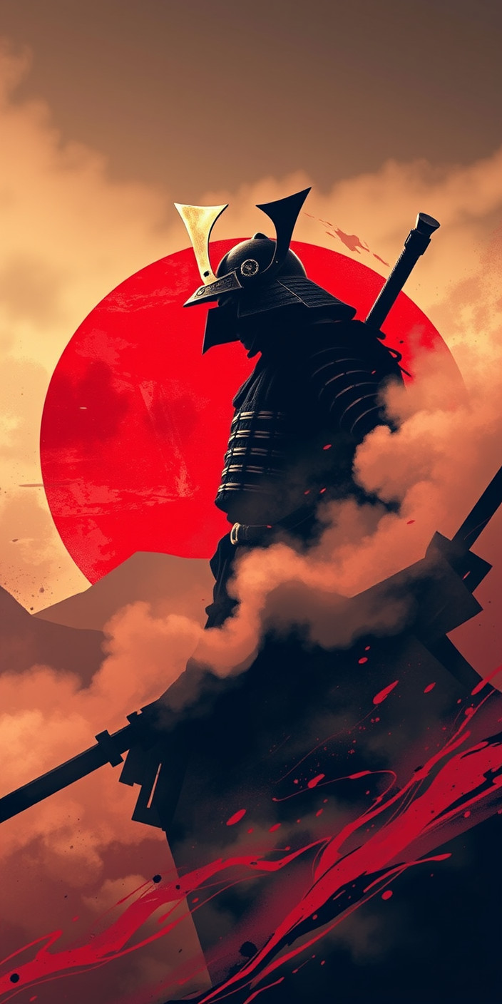 Samurai 3 Phone Wallpaper