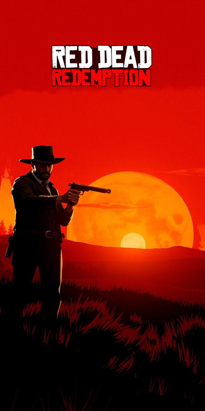 Red dead redemption 1 Phone Wallpaper
