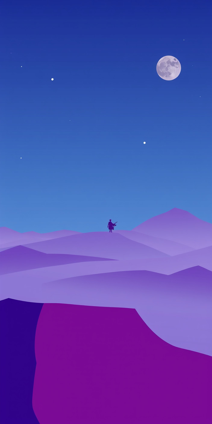 Anime minimalist 6 Phone Wallpaper