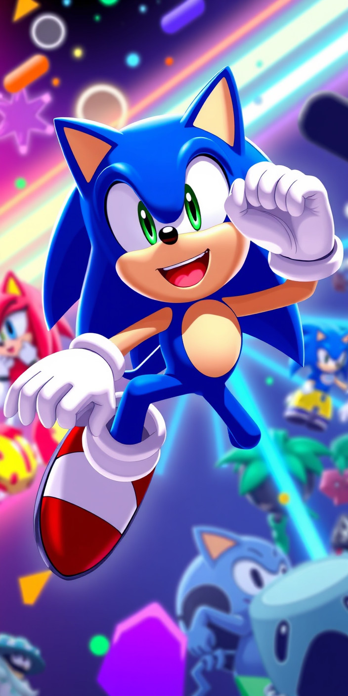 Sonic mania 5 Phone Wallpaper