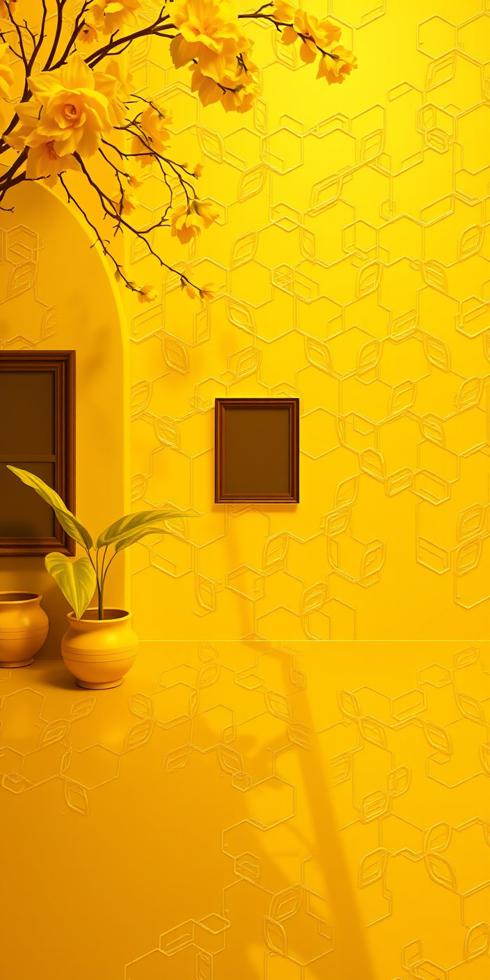 Yellow aesthetic 7 Phone Wallpaper