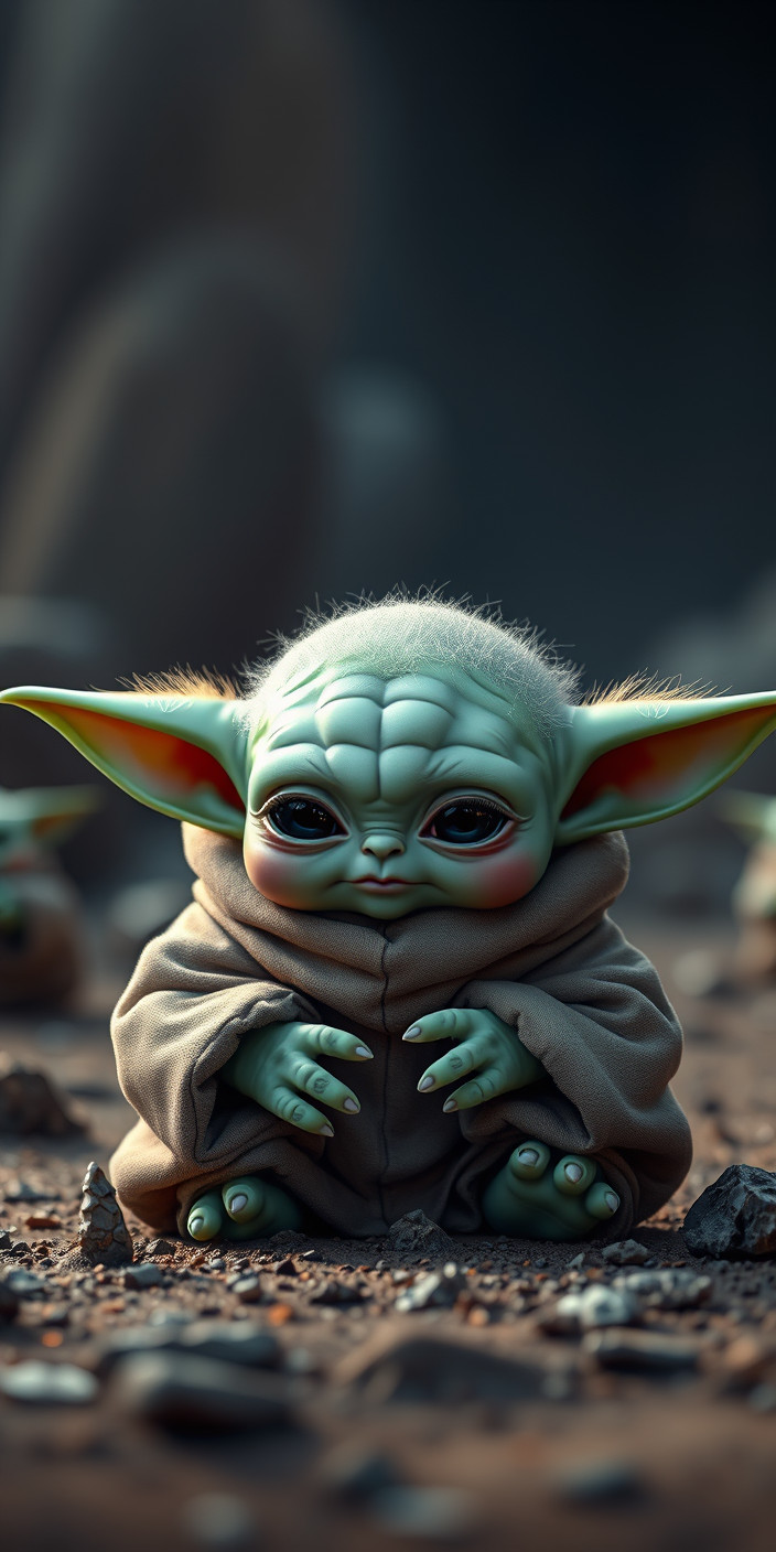 Baby yoda  i 6 Phone Wallpaper
