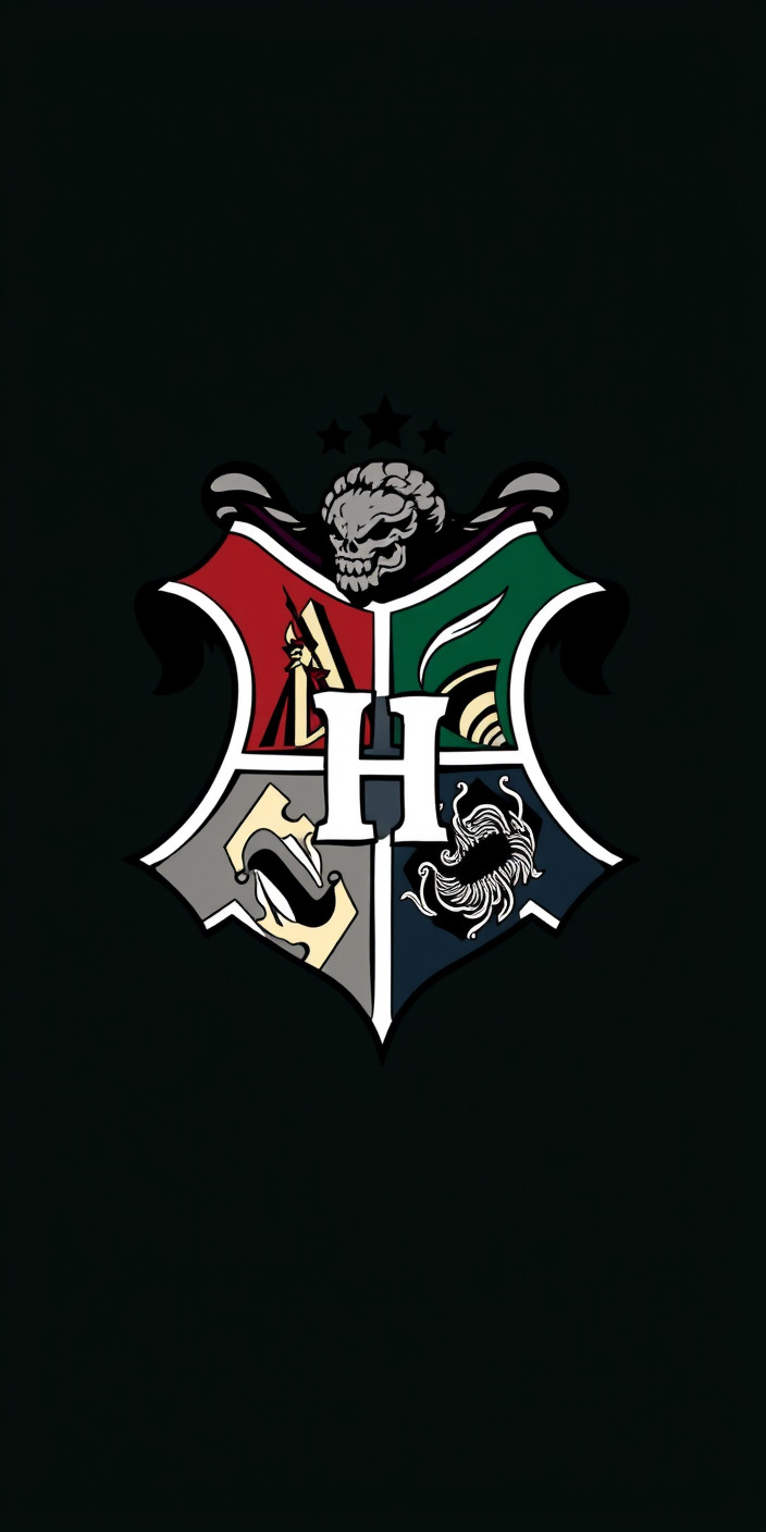 Hogwarts crest 6 Phone Wallpaper