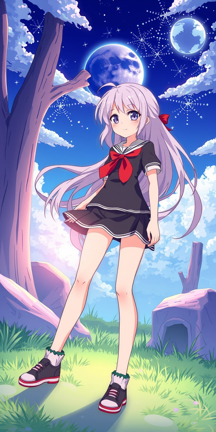 Anime 8 Phone Wallpaper