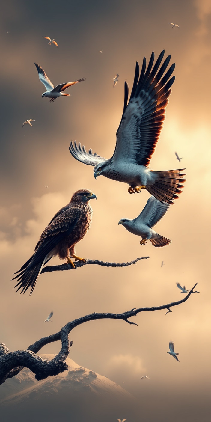 Birds of prey 3 Phone Wallpaper