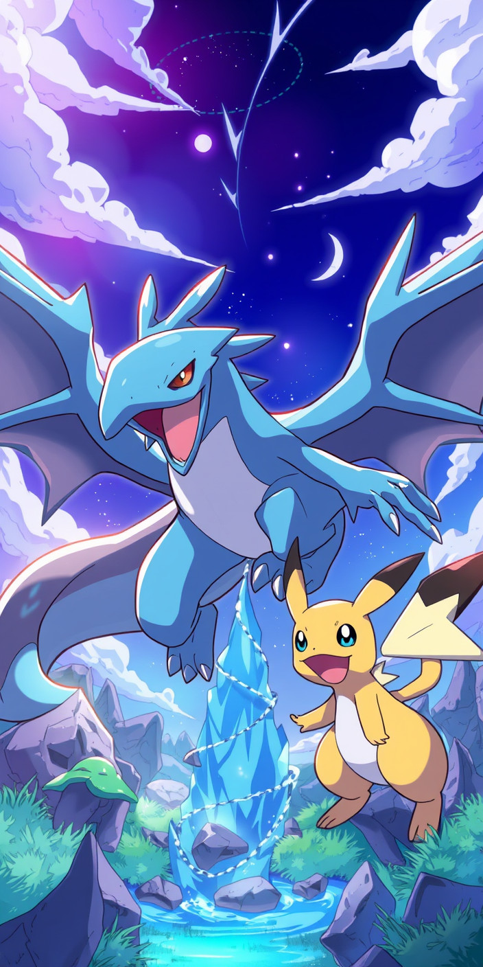 Legendary pokemon 7 Phone Wallpaper