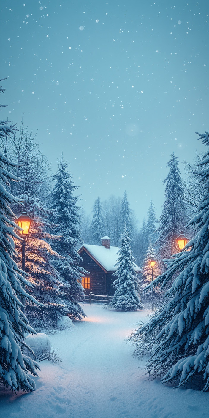 Winter wonderland 4 Phone Wallpaper