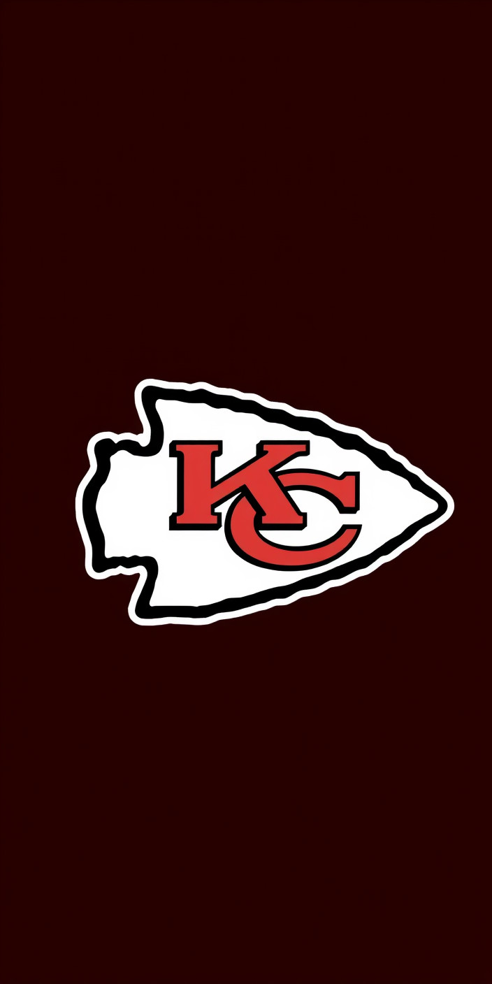 Kansas city chiefs logo 8 Phone Wallpaper