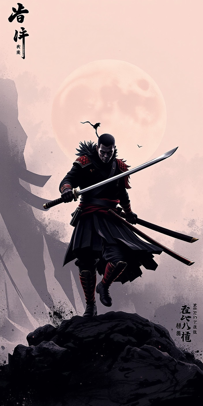 Afro samurai 4 Phone Wallpaper