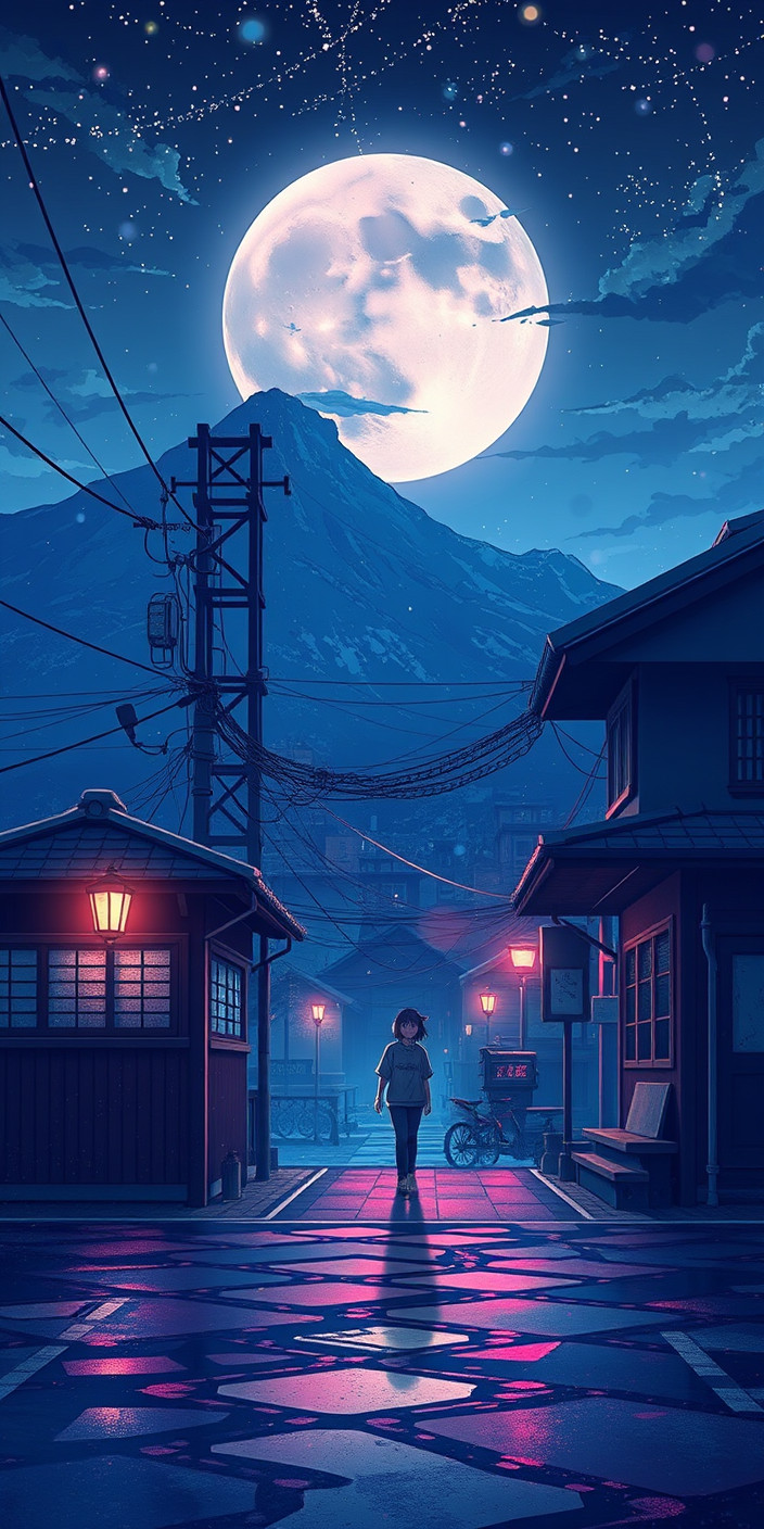 Chill anime 8 Phone Wallpaper