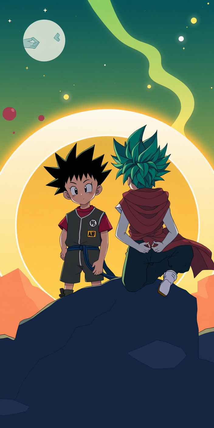 Gon and killua 1 Phone Wallpaper