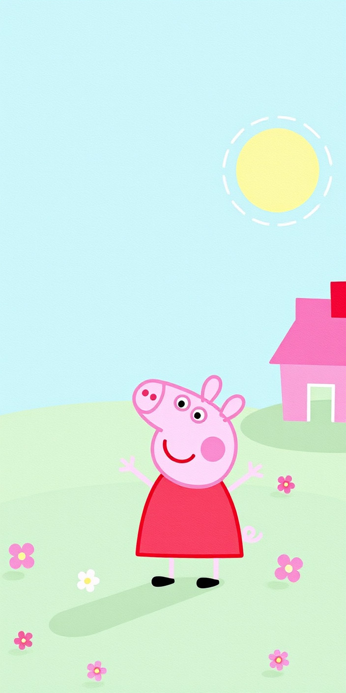 Peppa pig 10 Phone Wallpaper