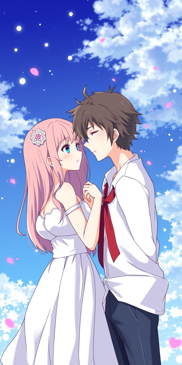 Anime couples 4 Phone Wallpaper