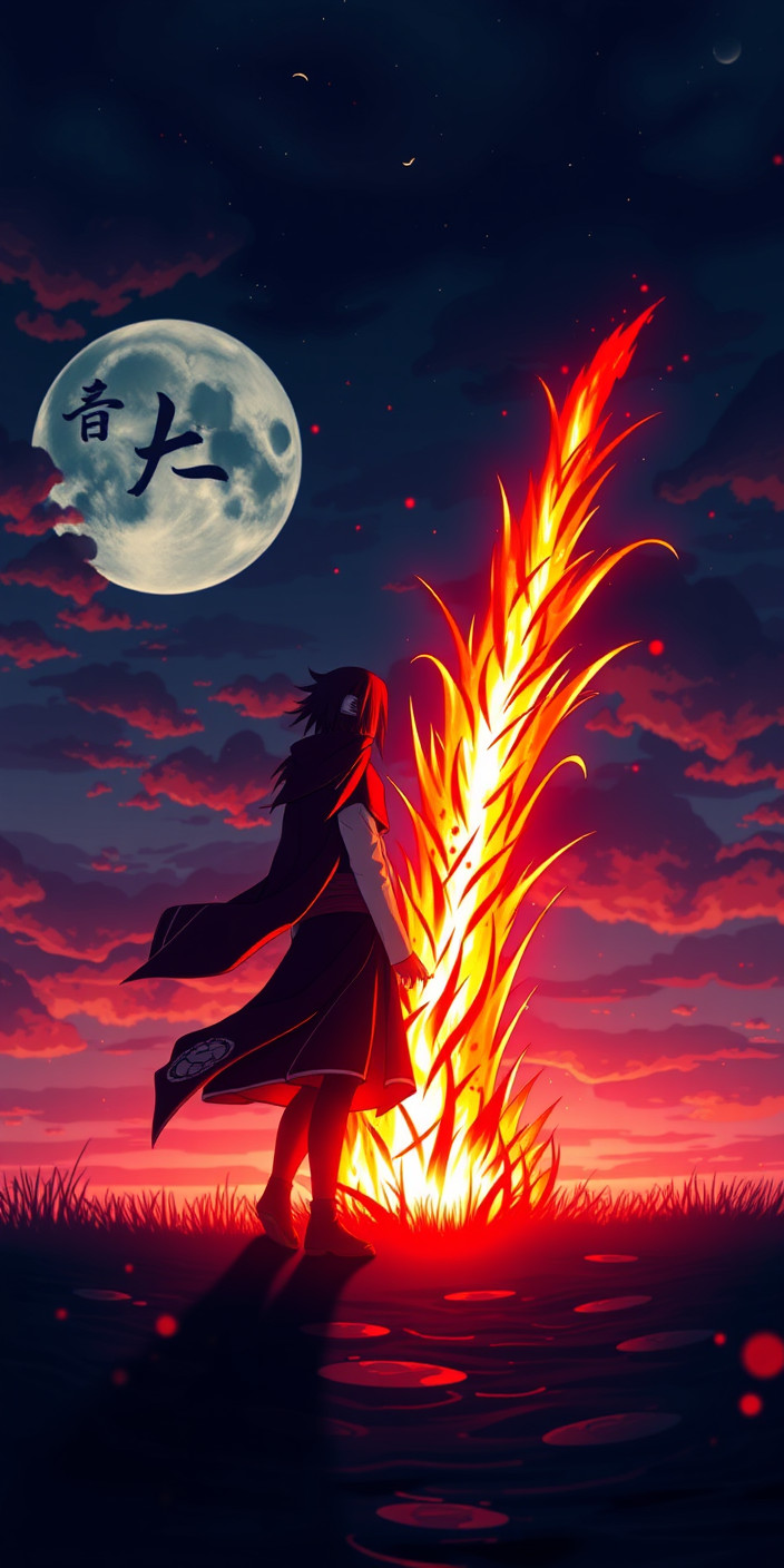 Itachi  4k 3 Phone Wallpaper