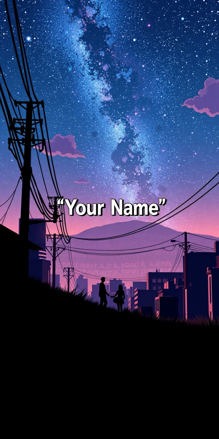 Your name 10 Phone Wallpaper