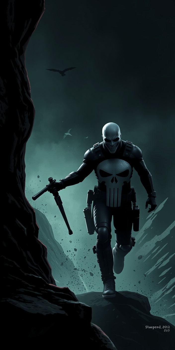 The punisher 10 Phone Wallpaper