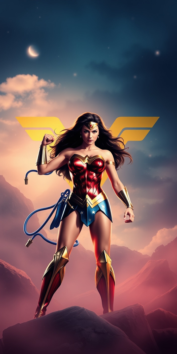 Wonder woman 8 Phone Wallpaper