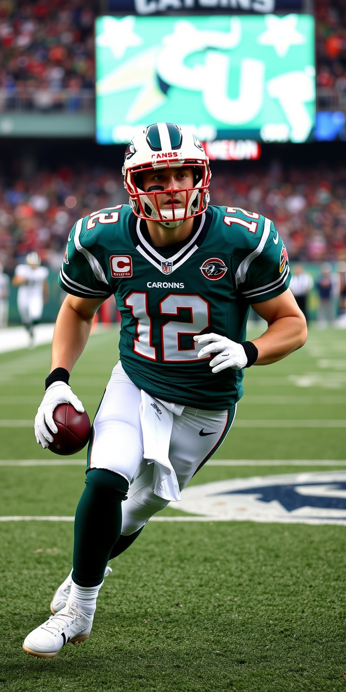 Carson wentz 8 Phone Wallpaper
