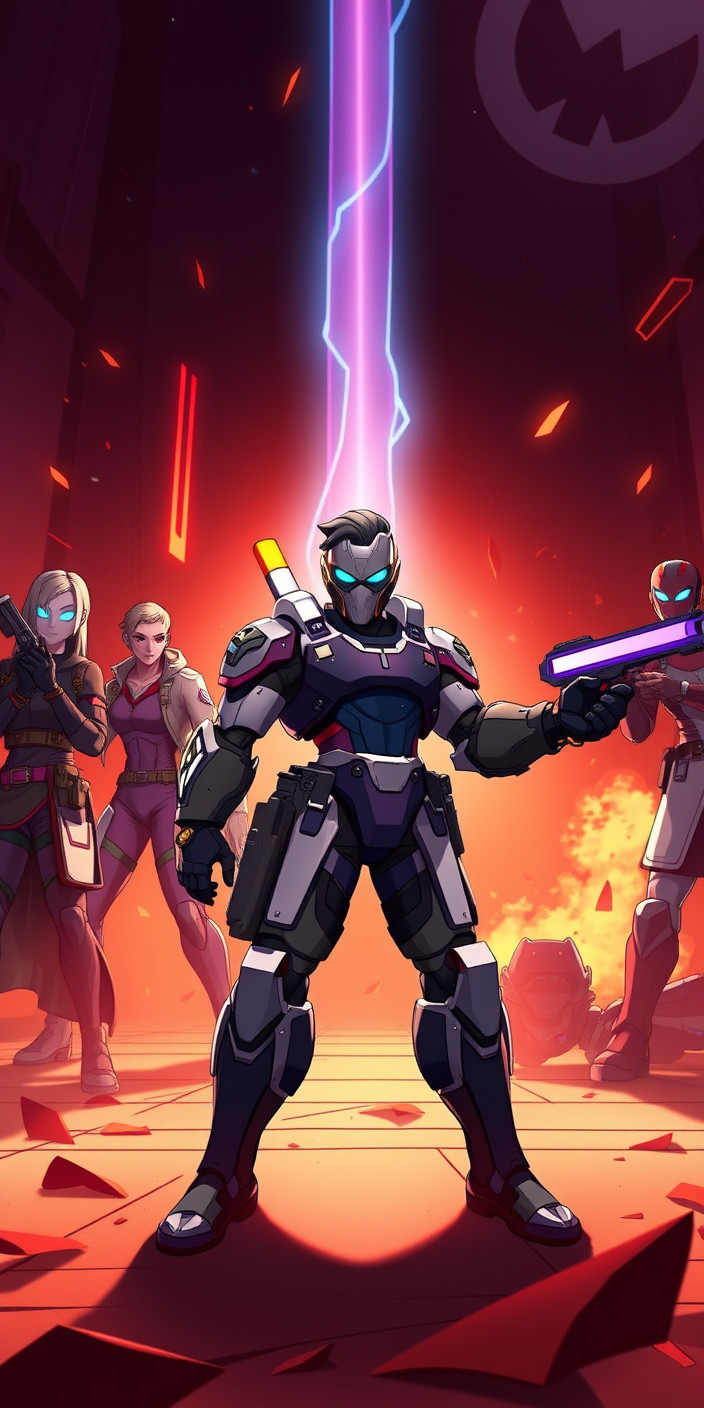 Overwatch anime 11 Phone Wallpaper