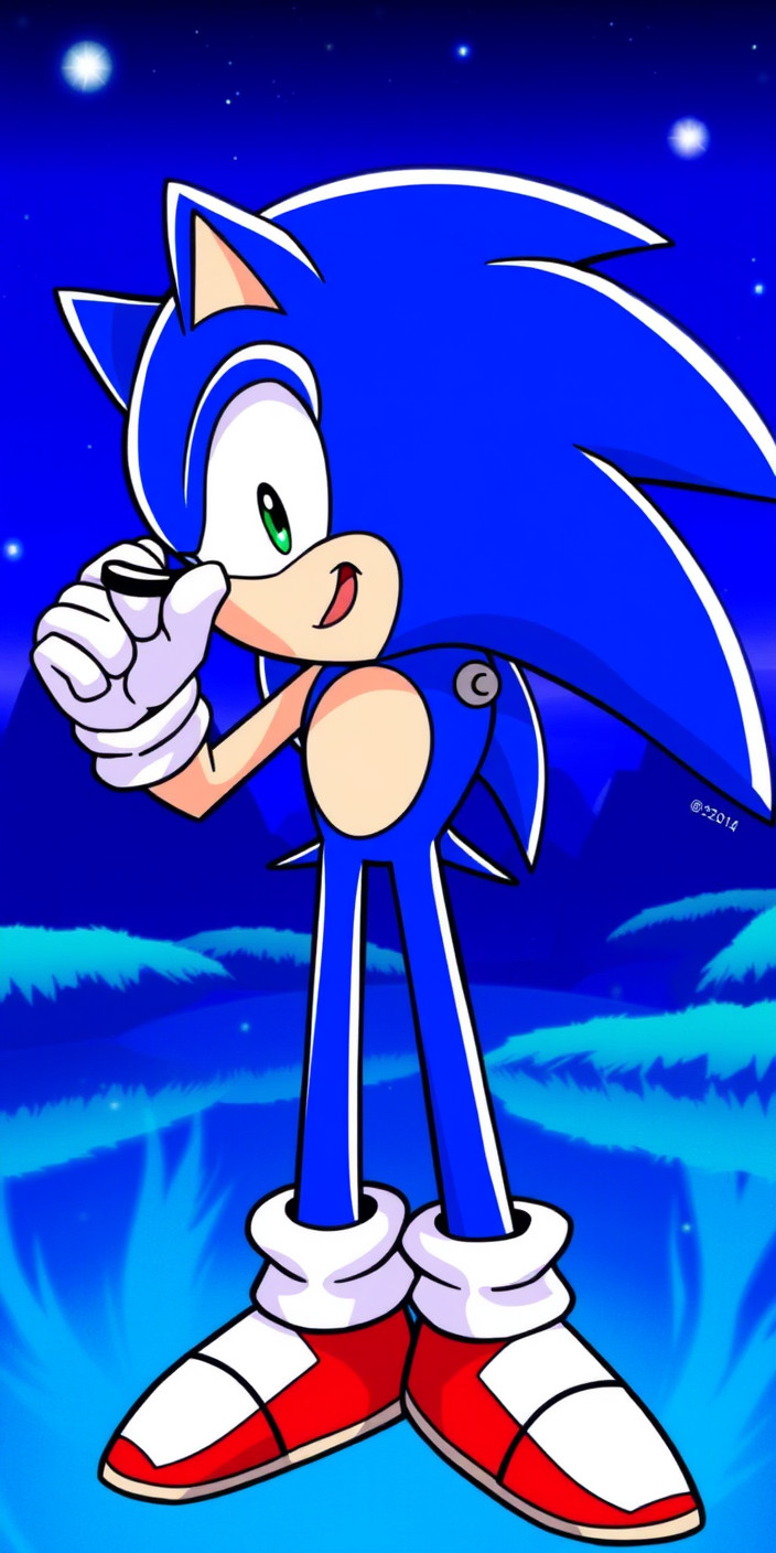 Sonic.exe 10 Phone Wallpaper