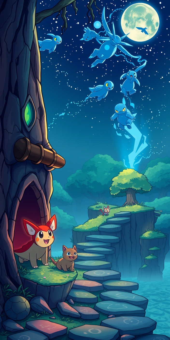 Pokemon mystery dungeon 6 Phone Wallpaper