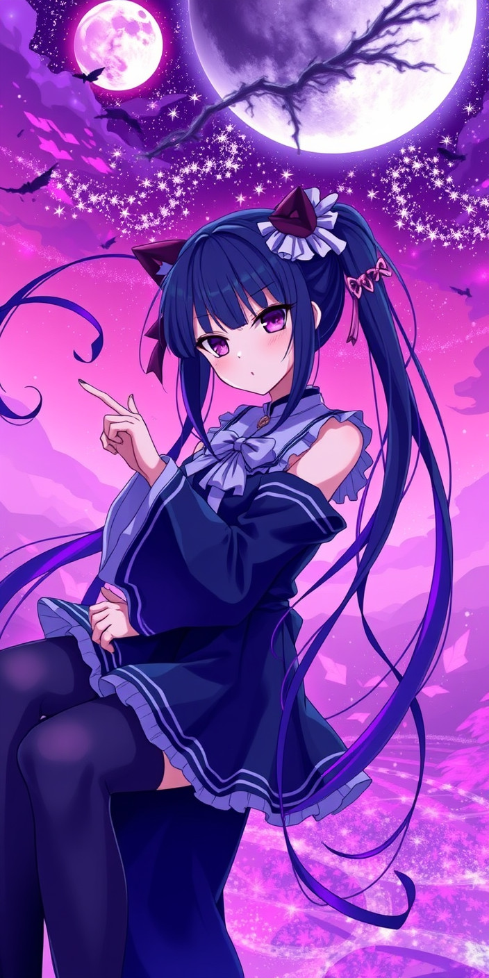 Kuromi aesthetic 9 Phone Wallpaper