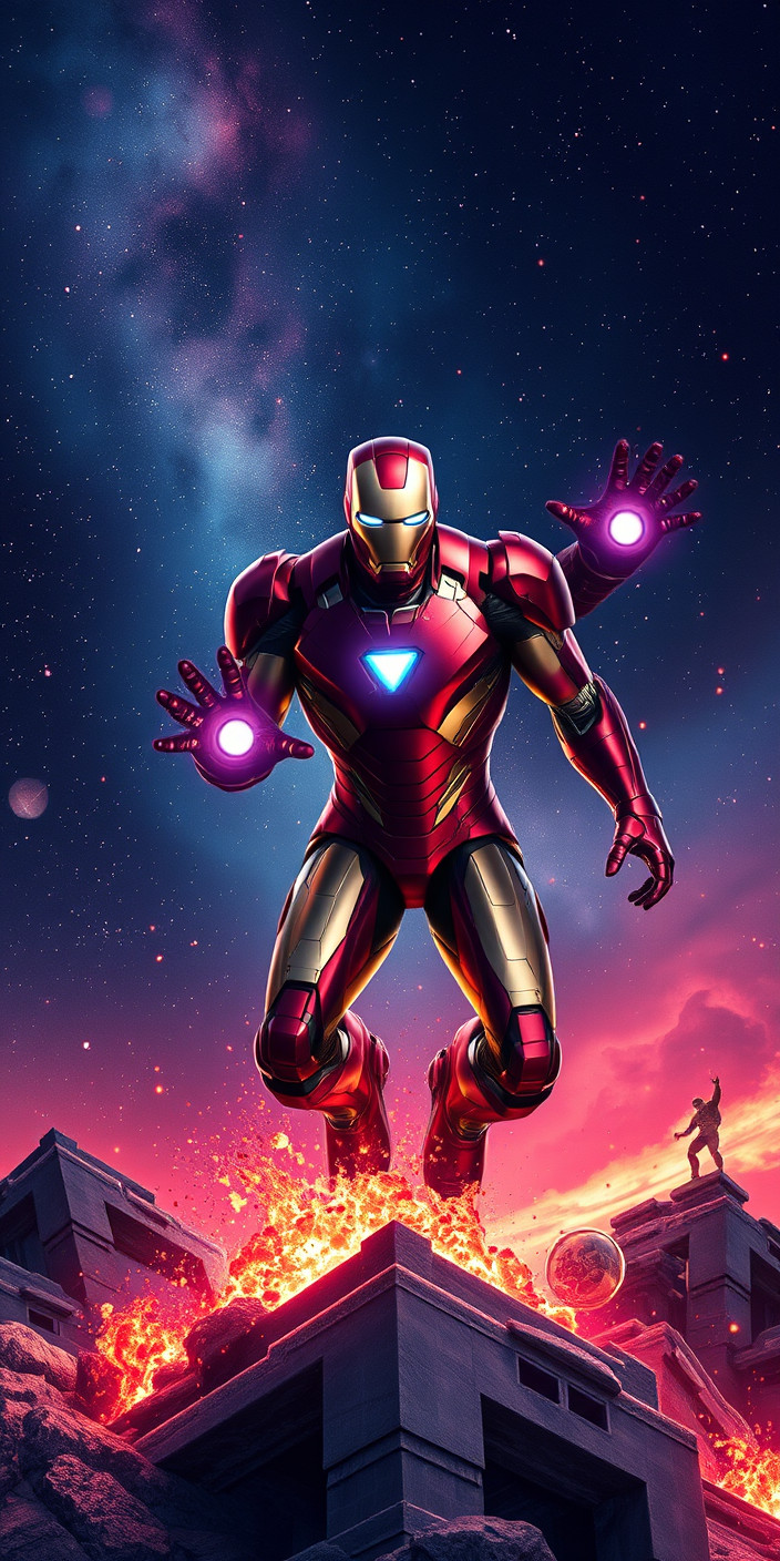 Iron man 14 Phone Wallpaper