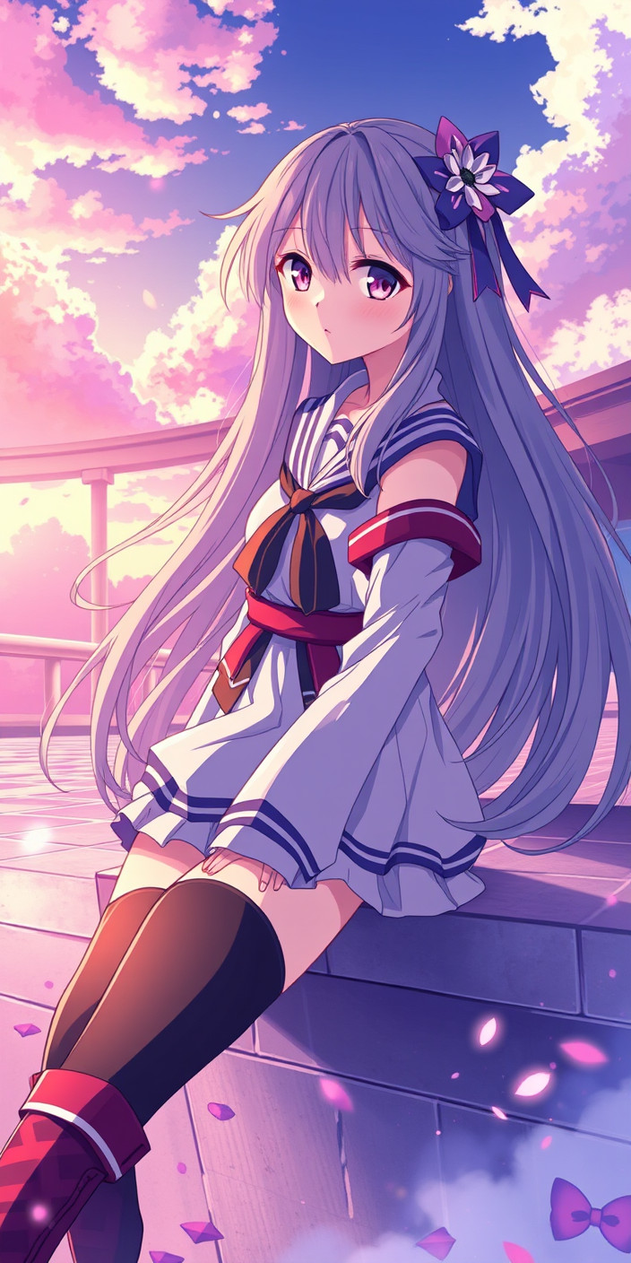 Aesthetic anime 4 Phone Wallpaper