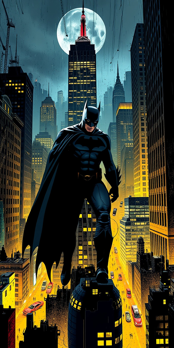 Gotham city 5 Phone Wallpaper