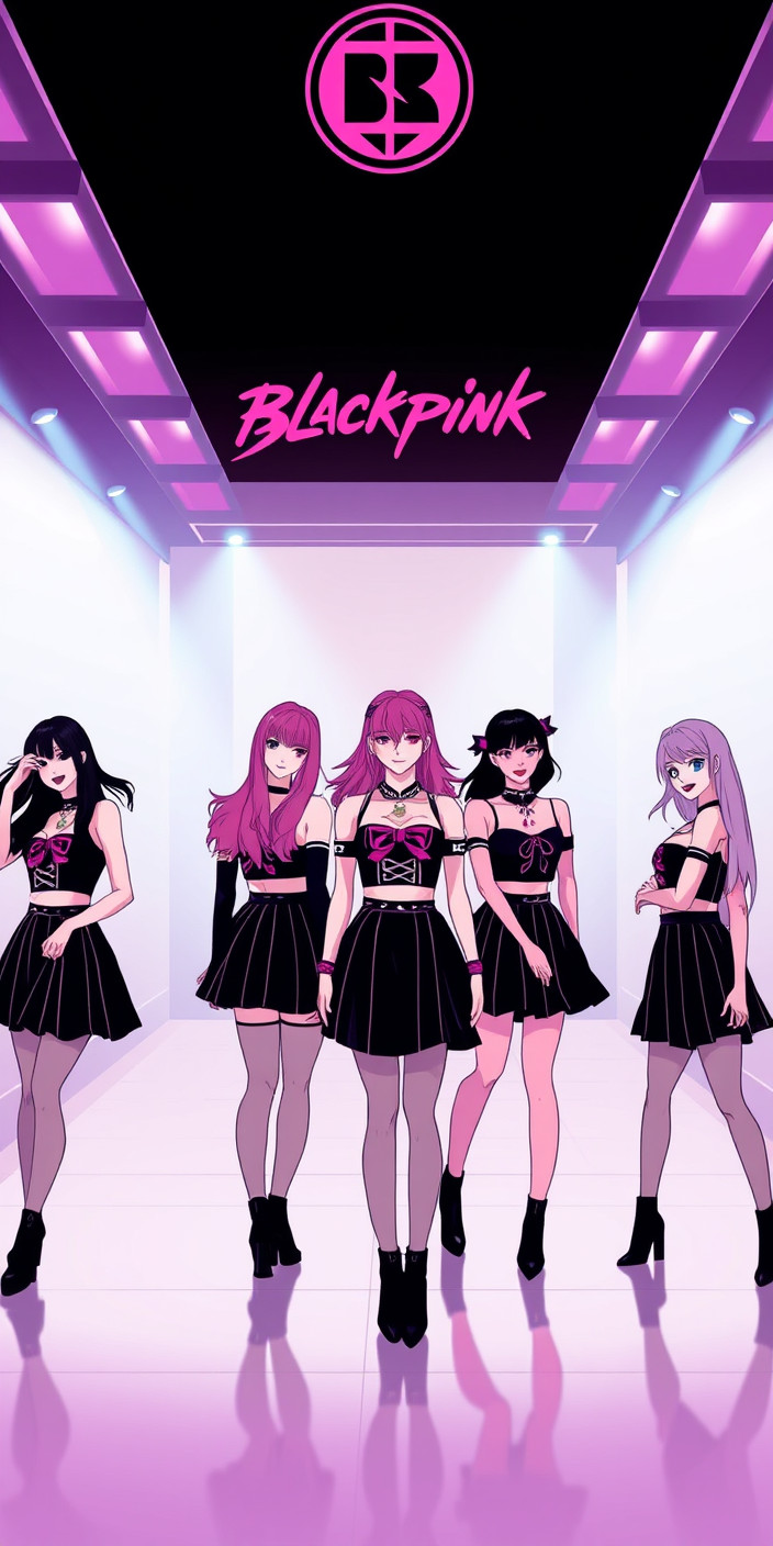Blackpink 5 Phone Wallpaper