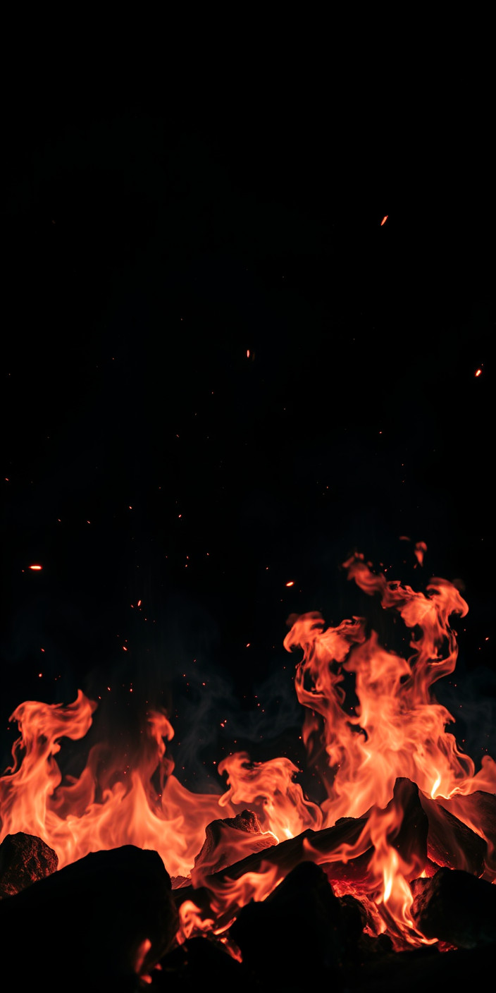 Fire 4 Phone Wallpaper