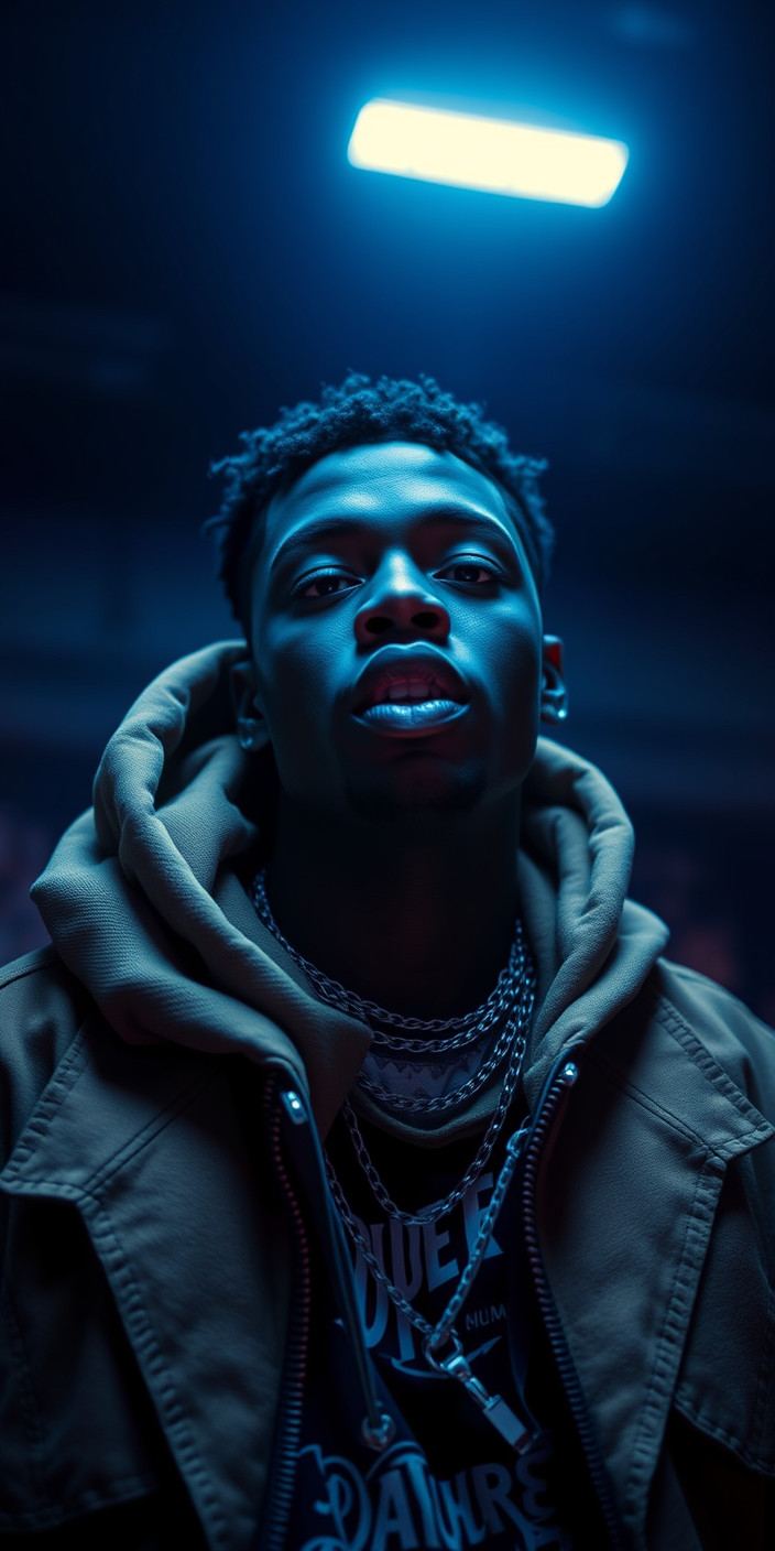 Blueface  rapper 8 Phone Wallpaper