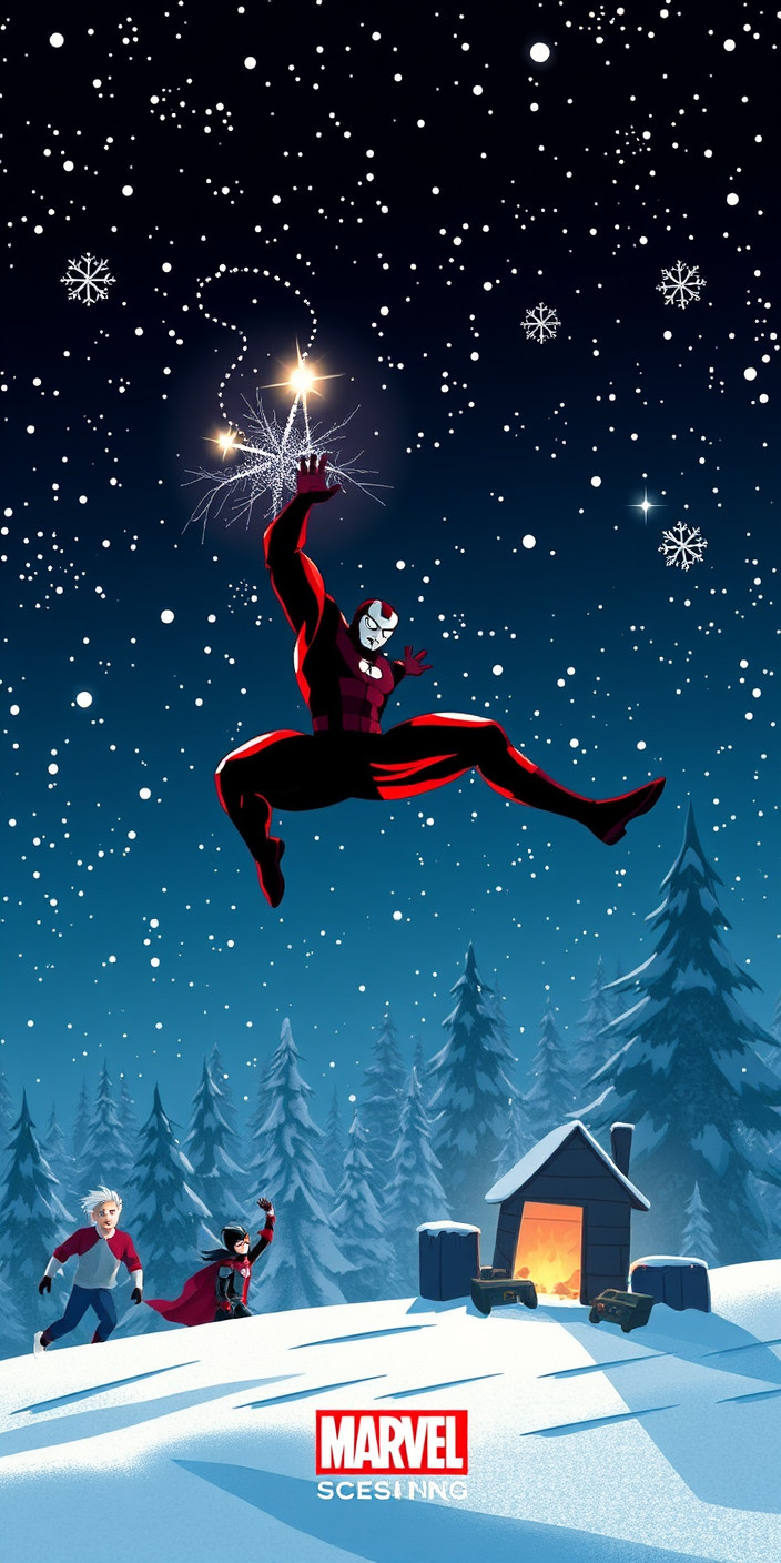 Marvel christmas 5 Phone Wallpaper