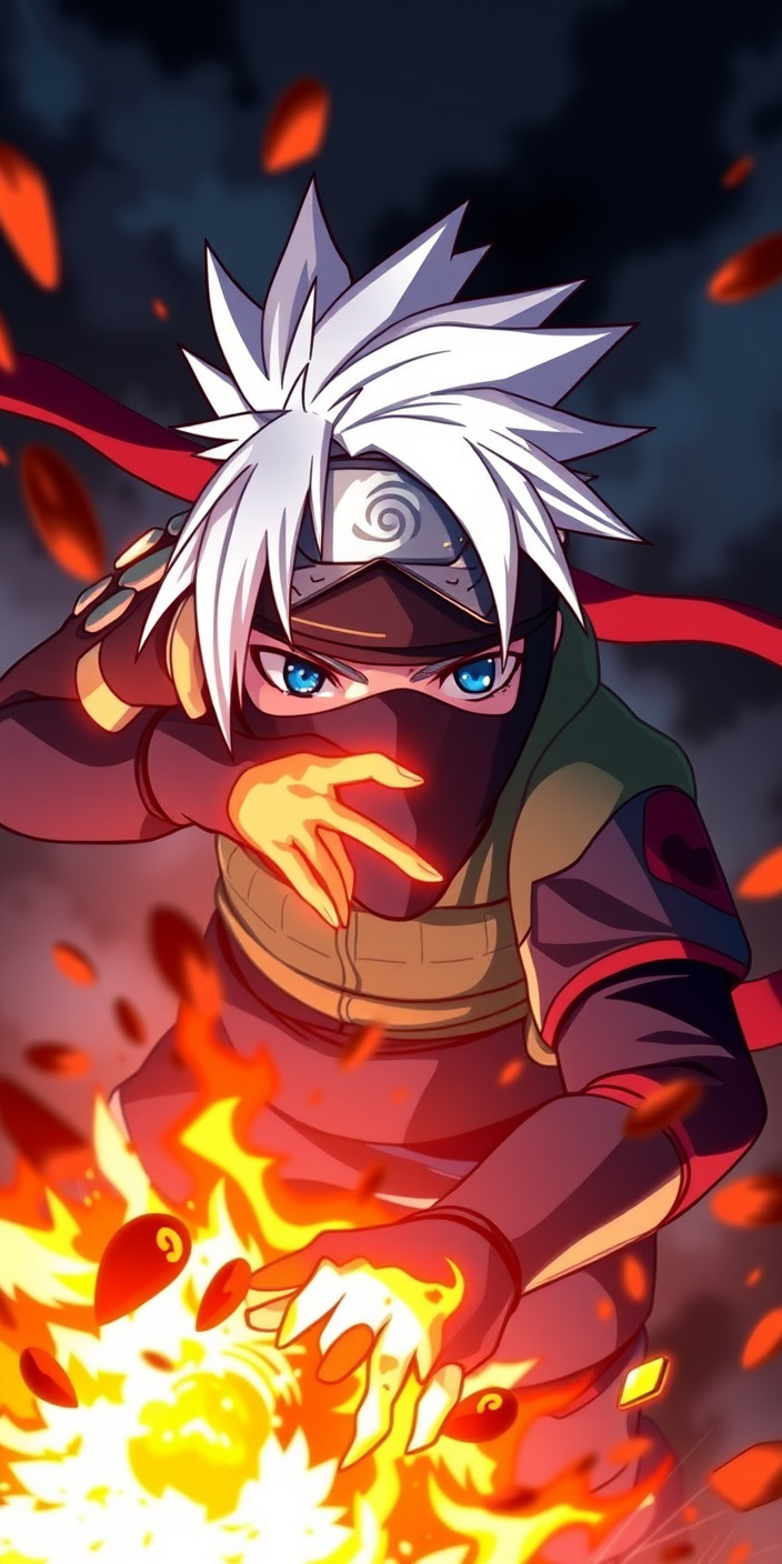 Kakashi 4k 2 Phone Wallpaper