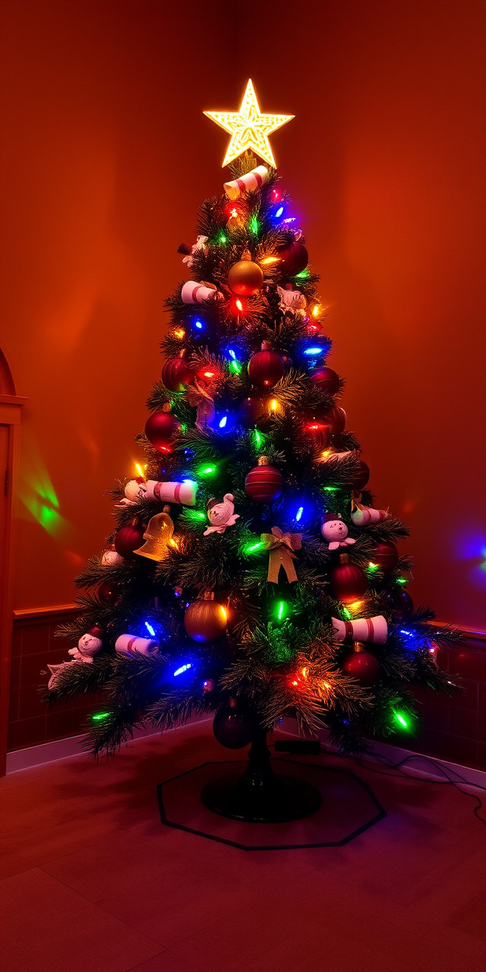 Christmas tree 6 Phone Wallpaper