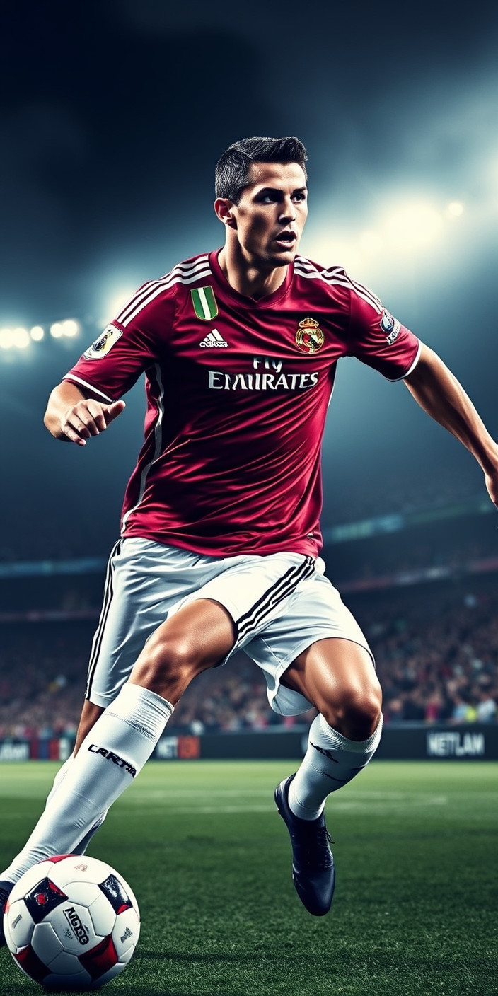 Cristiano ronaldo 4 Phone Wallpaper